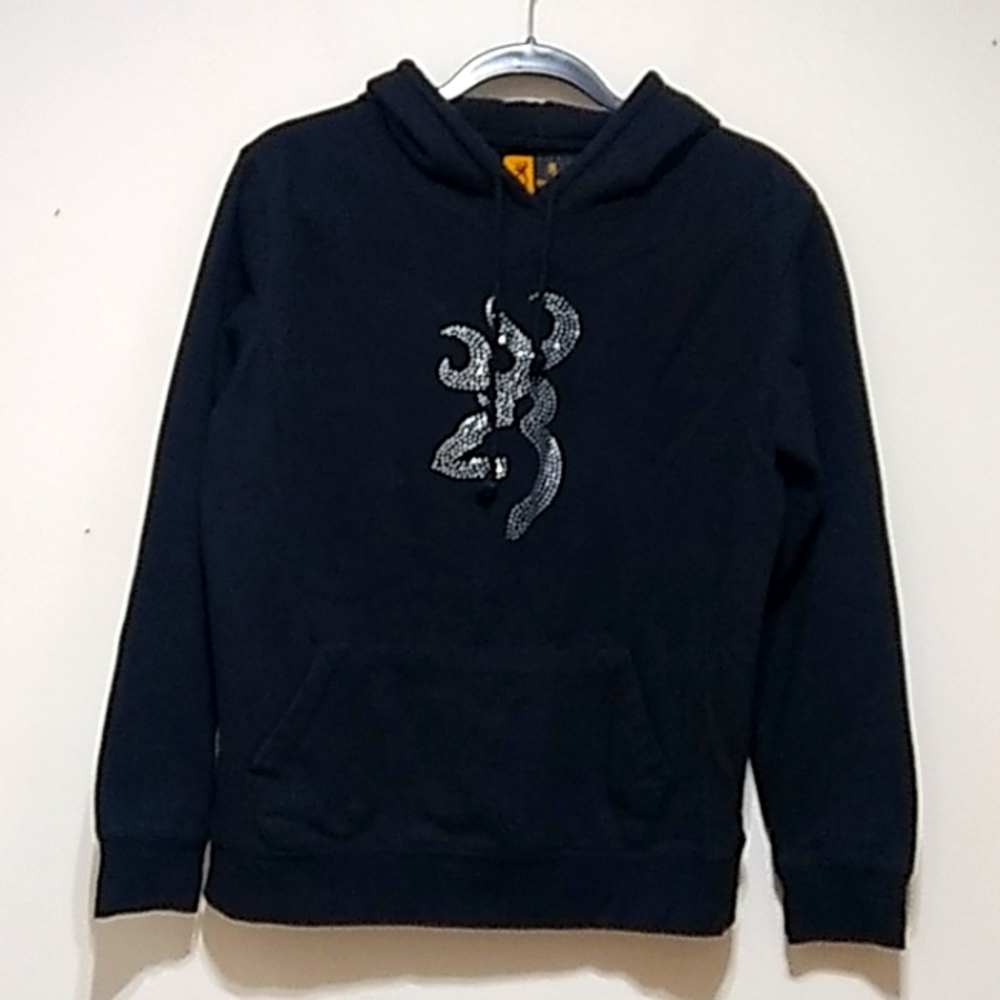 Browning For Her Women's Rhinestone Hoodie